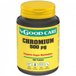 CHROMIUM 500 MG 100 COMP GOOD CARE