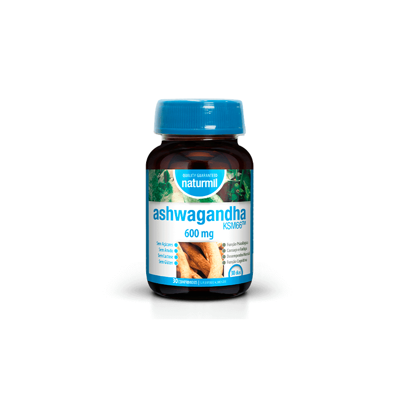 ASHWAGANDHA KSM 66 600 MG 30 COMP NATURMIL