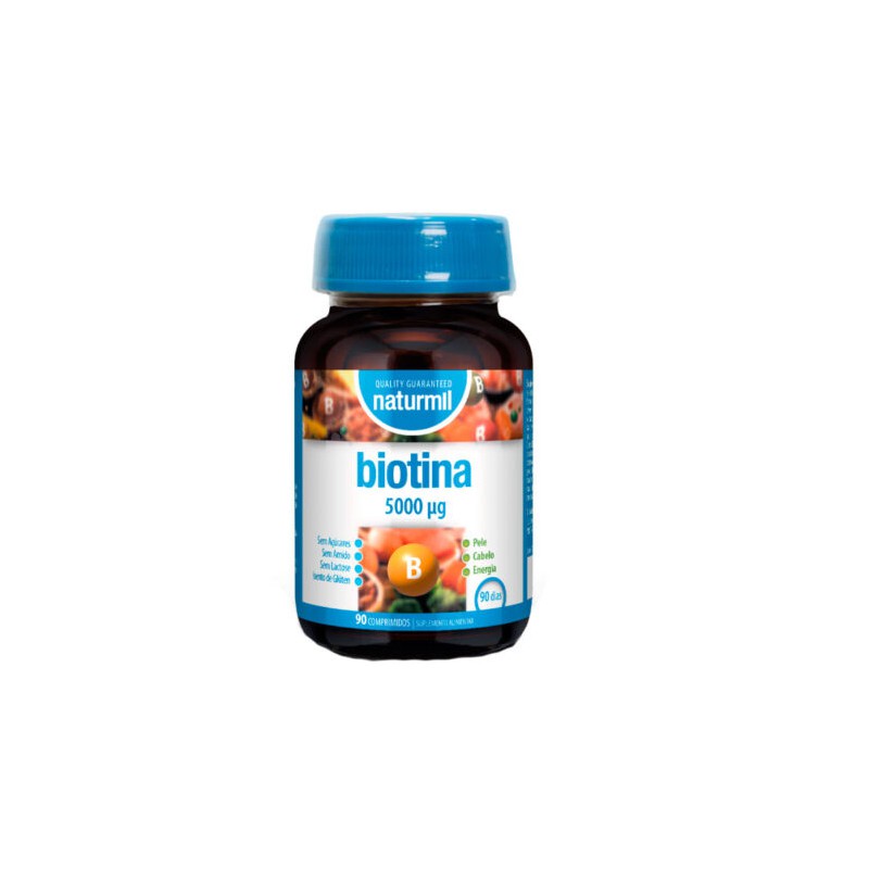 BIOTINA 5000 MCG 90 COMP NATURMIL DIETMED