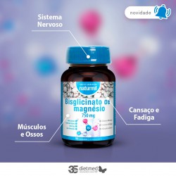 BISGLICINATO MAGNESIO 90 COMPRIMIDOS NATURMIL DIETMED