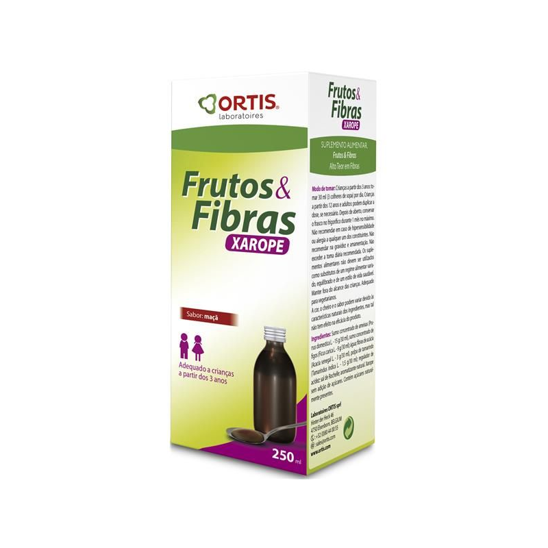 Ortis Frutos e Fibras Xarope 250ml