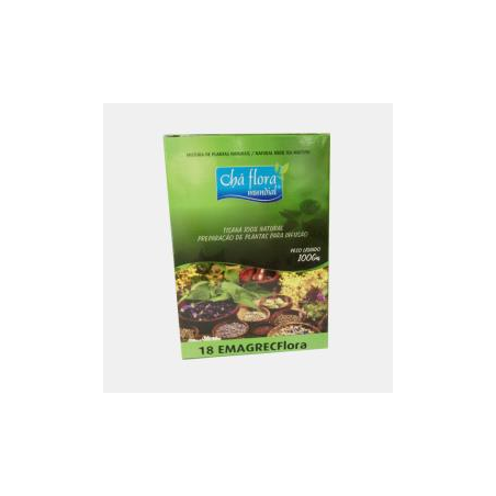 EMAGRECFLORA 18 TISANA  100 G CHÁ HUNOS
