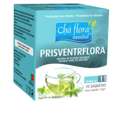 N 11 PRISVENTRFLORA INFUSAO 10 SAQUETAS 
