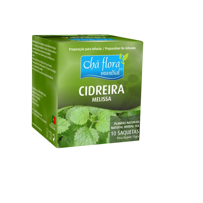 CIDREIRA INFUSAO 10 SAQUETAS 