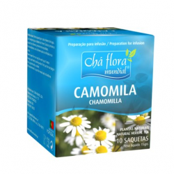 CAMOMILA INFUSAO 10 SAQUETAS CHÁ FLORA MUNDIAL