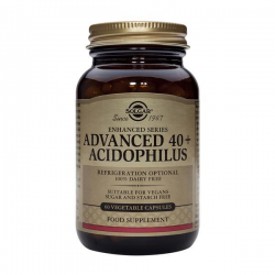 Solgar Advanced 40+ Acidophilus 60 Cápsulas