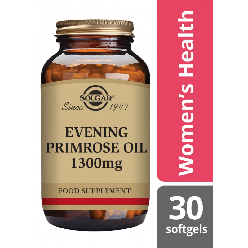 Óleo de onagra 1300 mg 30 cápsulas - Solgar