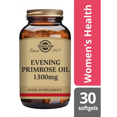 Óleo de onagra 1300 mg 30 cápsulas - Solgar