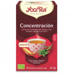 YOGI TEA BIO CONCENTRACAO 17 SAQUETAS