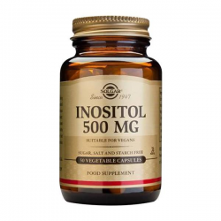 SOLGAR INOSITOL 500 MG 50 CAPS