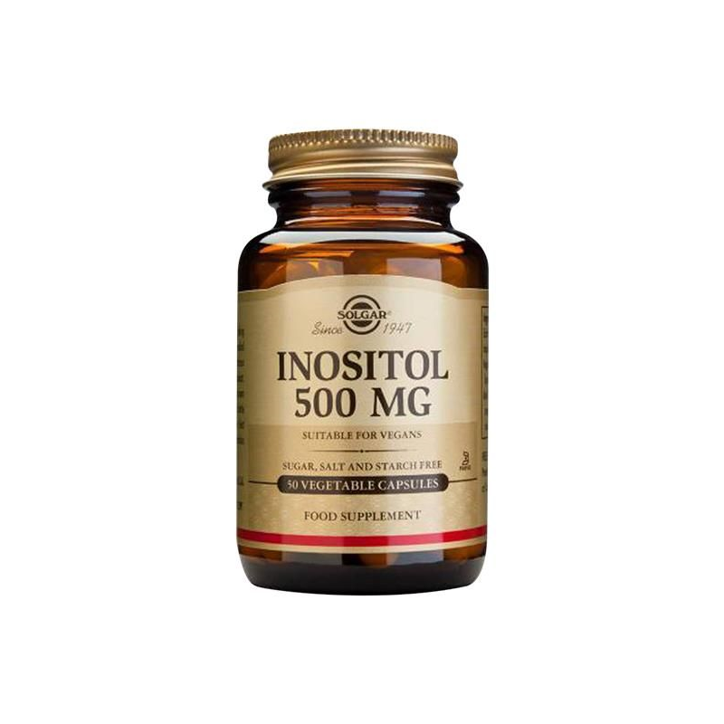 SOLGAR INOSITOL 500 MG 50 CAPS
