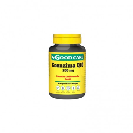 CO Q10 200 MG 30 CAPSULAS GOOD CARE COENZYMA Q10