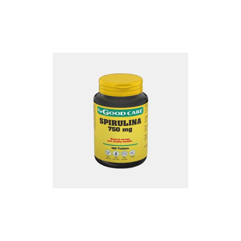 SPIRULINA 750 MG 100 COMP GOOD CARE