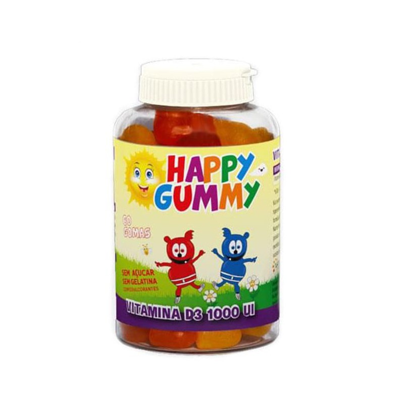 HAPPY GUMMY VITAMINA D3 1000 UI 60 GOMAS NATIRIS