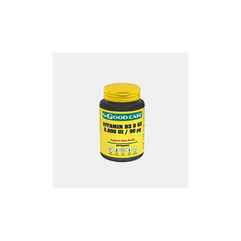 VITAMIN D3 E K2 2000 UI 90 UG 120 CAPS GOOD CARE VITAMINA