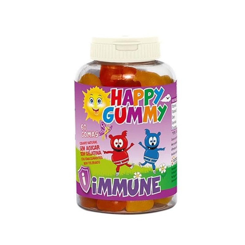 HAPPY GUMMY IMMUNE 60 GOMAS NATIRIS