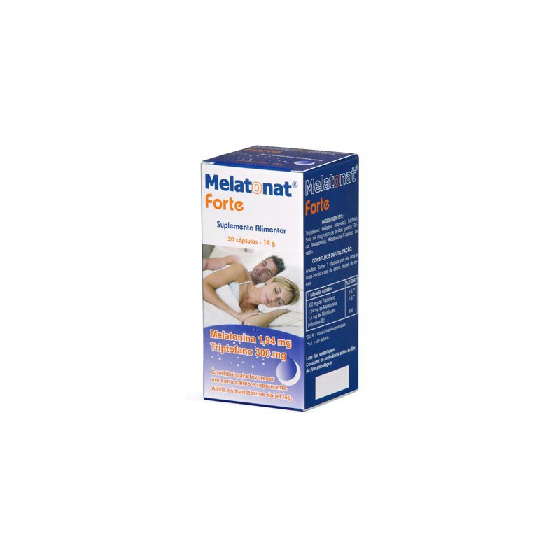 MELATONAT FORTE 30 CAPSULAS NATIRIS