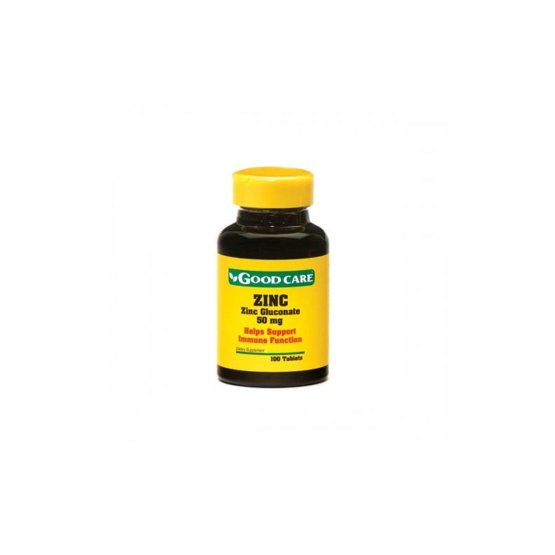 ZINC GLUCONATE 50 MG  100 COMPRIMIDOS  GOOD CARE