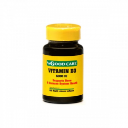 VITAMINA D3 5000UI 100 CAPS GOOD CARE