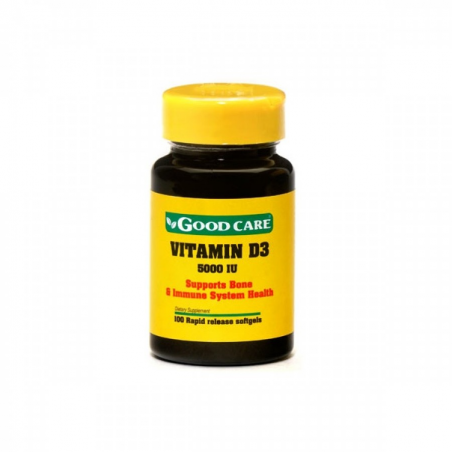 VITAMINA D3 5000UI 100 CAPS GOOD CARE