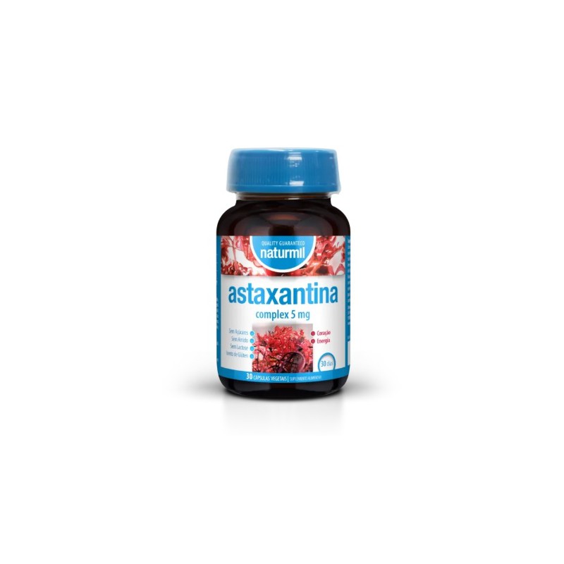 ASTAXANTINA 5 MG PLUS 30 CAPS NATURMIL DIETMED