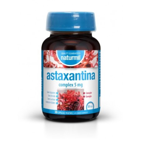 ASTAXANTINA 5 MG PLUS 30 CAPS NATURMIL DIETMED