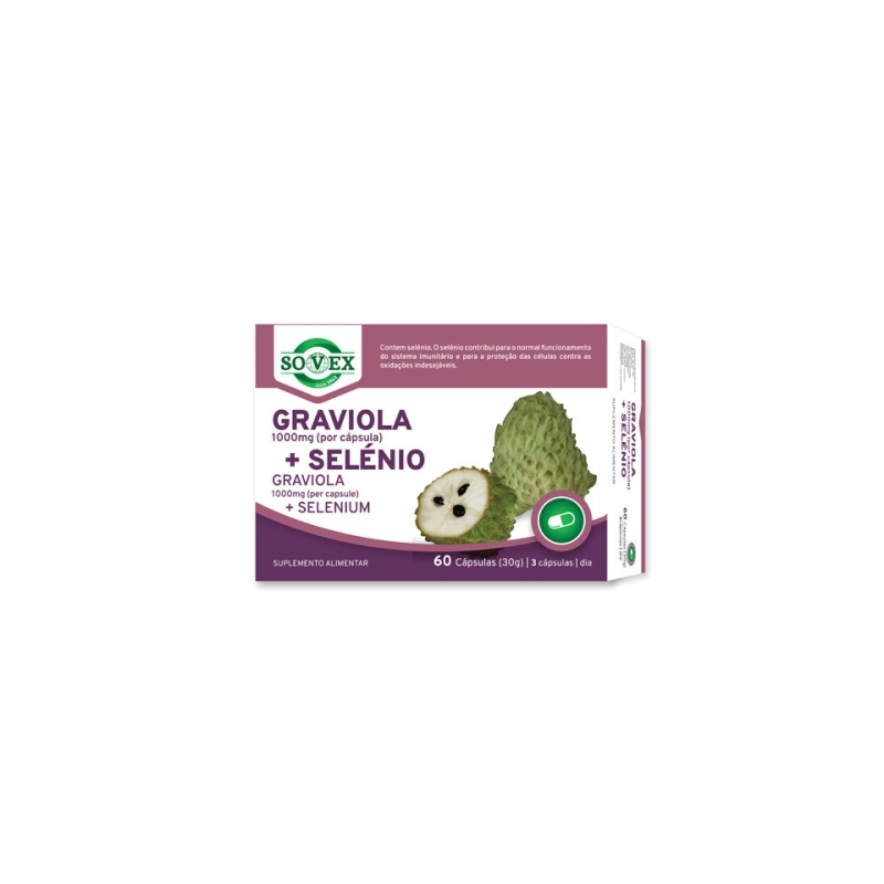 GRAVIOLA SELENIO 1000 MG 60 CAPS