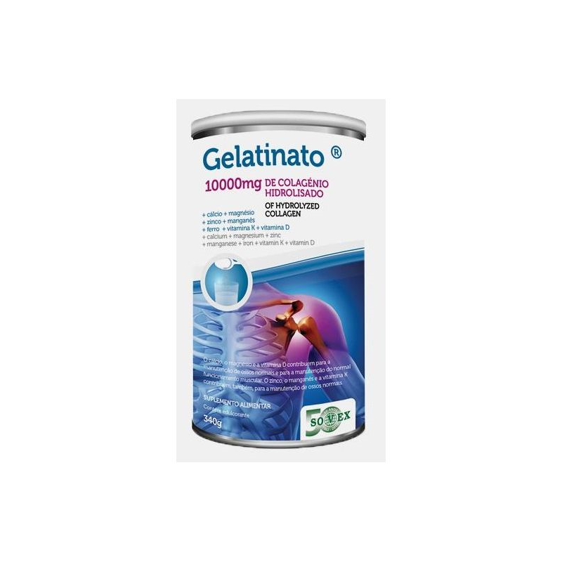 Gelatinato em Pó 340 g Sovex