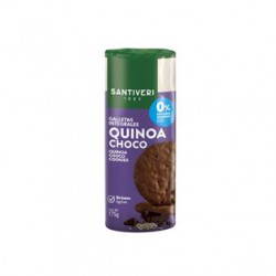 BOLACHAS INTEGRAIS  COM QUINOA E CHOCOLATE 175 G SANTIVERI