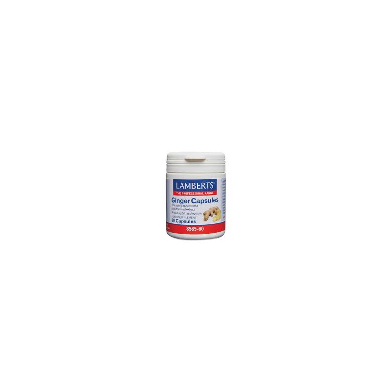 GINGIBRE RAIZ 14.400 MG 60 CAPSULAS LAMBERTS