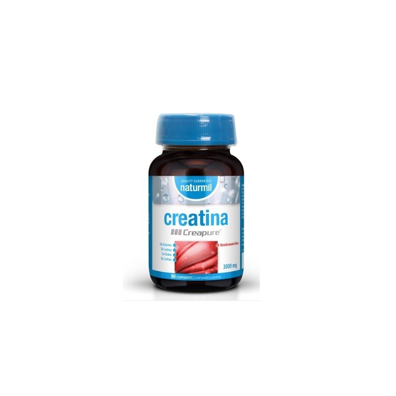 CREATINA 80 COMPRIMIDOS CREAPURE NATURMIL DIETMED