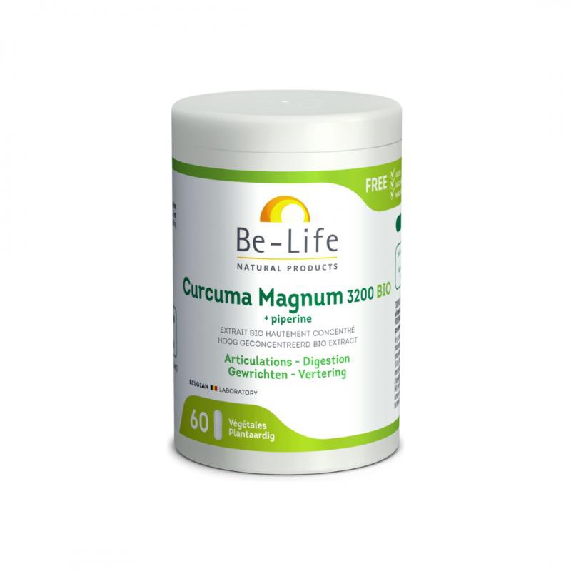 CURCUMA MAGNUM 3200 60 CAPSULAS BE LIFE