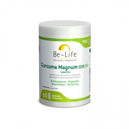 CURCUMA MAGNUM 3200 60 CAPSULAS BE LIFE