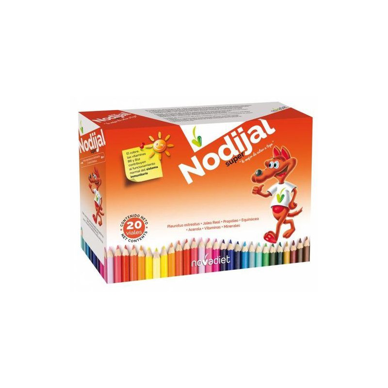 NODIJAL SUPER AMPOLAS 20 UNIDADES NOVADIET