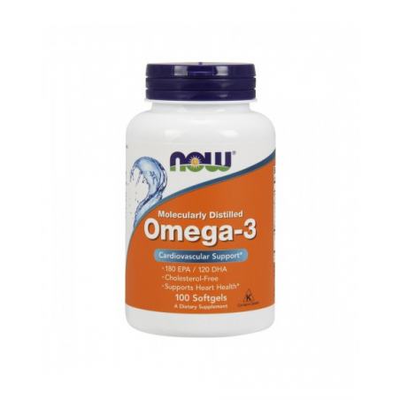 OMEGA 3 100 CAPSULAS NOW