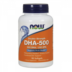 Dha 500 mg 90 cápsulas vegetais Now