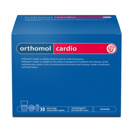 ORTHOMOL CARDIO 30 PORCOES: PO  COMP.  CAPS