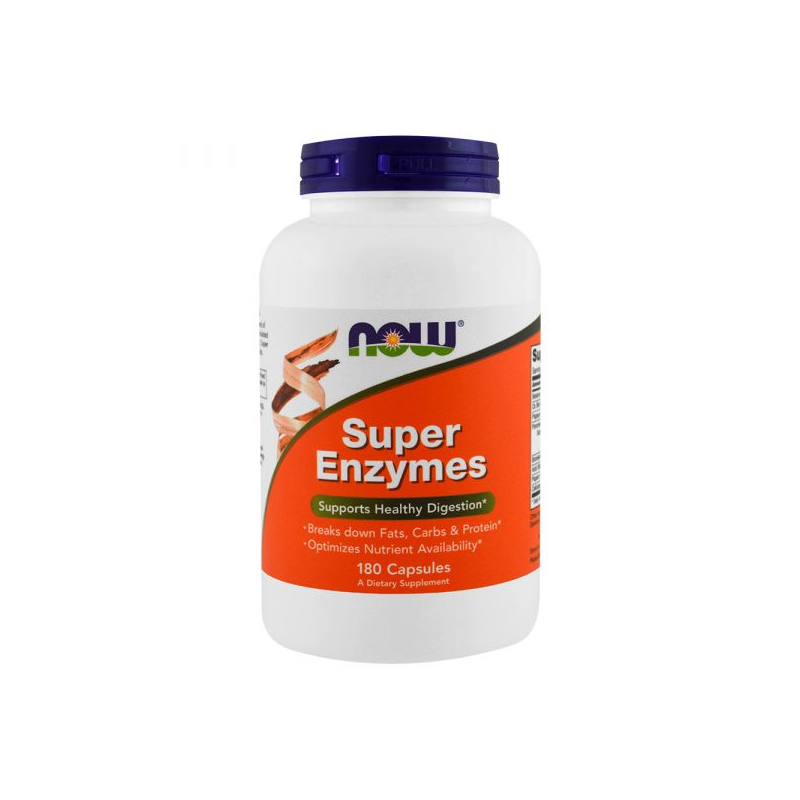 SUPER ENZYMAS 180 COMPRIMIDOS NOW