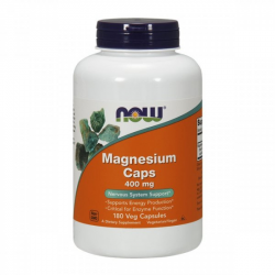 MAGNESIUM 180 CAPS 400 MG 180 NOW