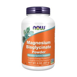 MAGNESIUM BISGLYCINATE POWDER 227 GRS PO MAGNESIO BISGLICINATO NOW
