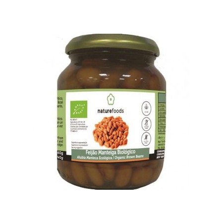FEIJAO MANTEIGA BIO COZIDO 360 GRS NATUREFOODS