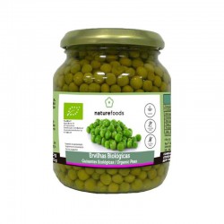 ERVILHAS COZIDAS BIO 350 GRS NATUREFOODS FRASCO