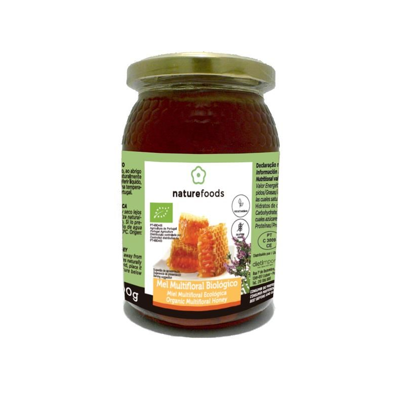 NATURFOODS MEL BIOLÓGICO MULTIFLORAL 500 G BIO