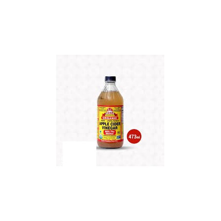 VINAGRE SIDRA NAO FILTRADO 473 ML BRAGG