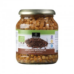 LENTILHAS COZIDAS BIO FRASCO 360 GRS NATUREFOODS