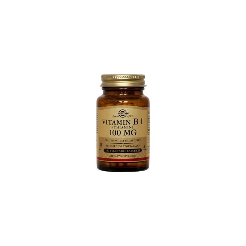 VITAMINA B1 100 MG 100 COMP SOLGAR 