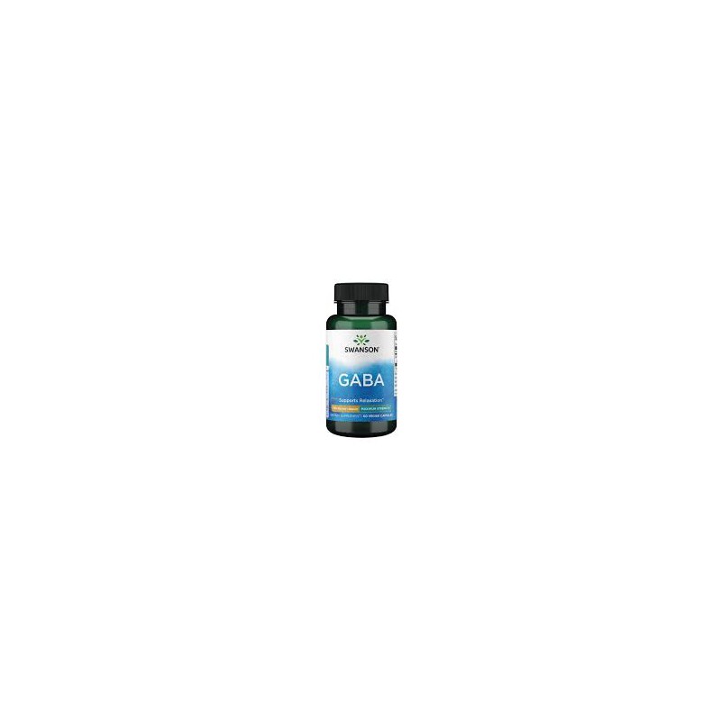 GABA 750 MG 60 CAPS SWANSON
