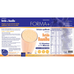 BATIDO REFEIÇÃO BAUNILHA 700 G FORMA + 