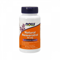 NATURAL RESVERATROL 60 CAPS NOW