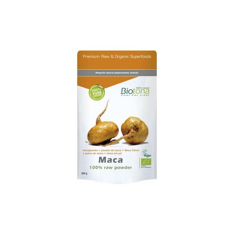 MACA RAW POWDER BIO 2OOG BIOTONA